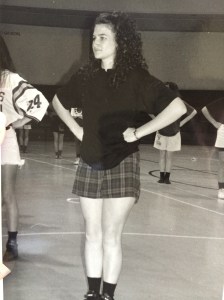 High school cheer tryouts